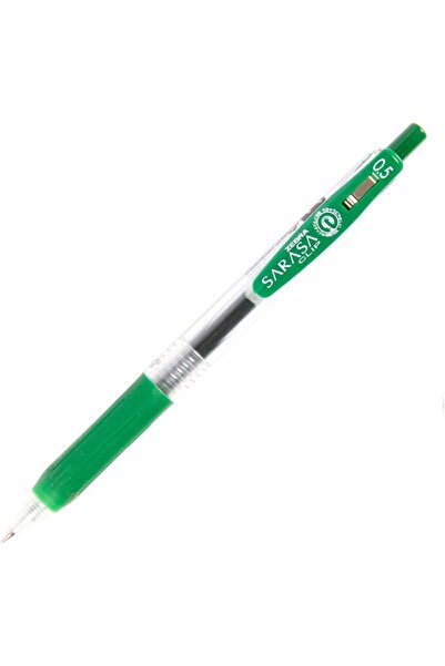 Zebra Technologies Zebra Sarasa Clip Gel Ink Rollerball Green 0.5mm