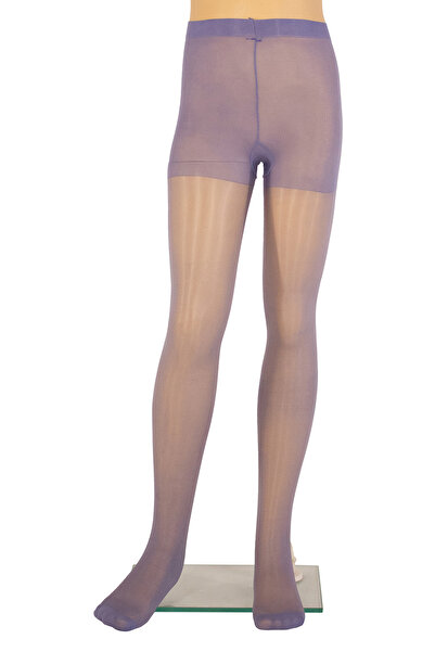 PETRA-ELISA Children's Lycra 20 Den Iolanda Tights, Indigo Grey, 6-9 years