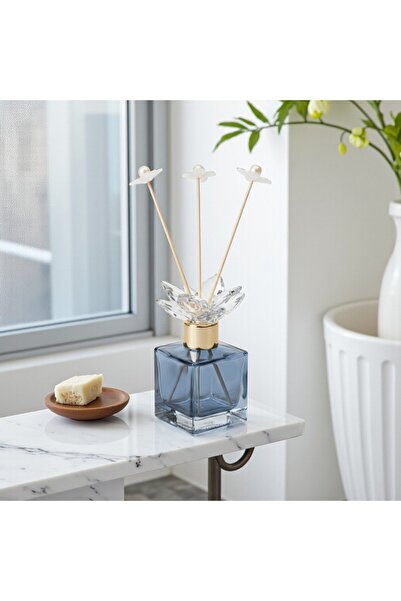 liveisthome Kristal Taşlı ve Altın Detaylı Koku Şişesi