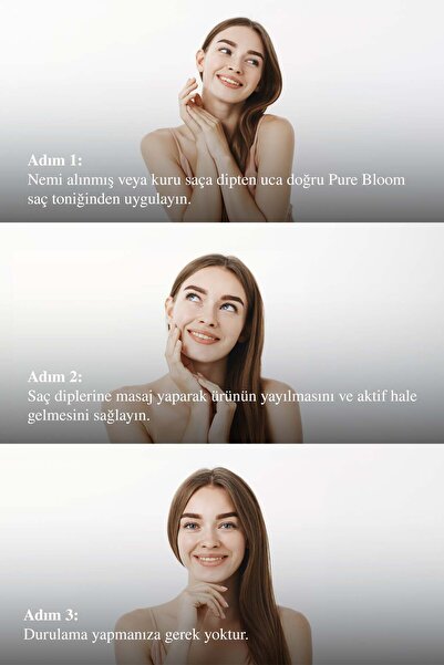 Clara Hygienics Pure Bloom Biberiye Saç Toniği 100ml – Güçlendirici, Nemlendirici, Önleyici Biotin Destekli Vegan