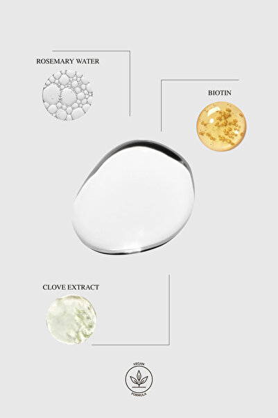 Clara Hygienics Pure Bloom Biberiye Saç Toniği 100ml – Güçlendirici, Nemlendirici, Önleyici Biotin Destekli Vegan