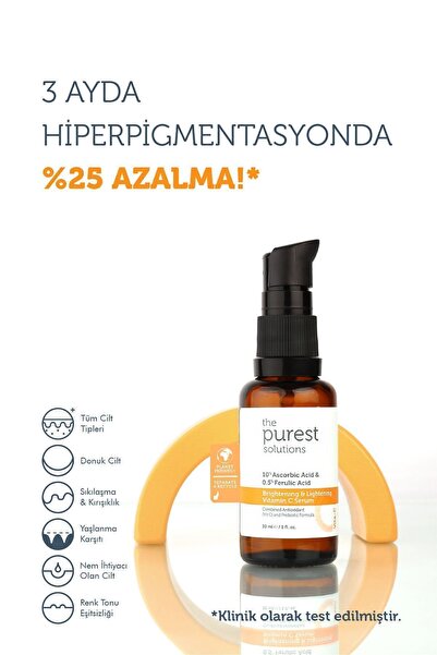The Purest Solutions Aydınlatıcı ve Cilt Tonu Eşitleyici Cilt Bakım Seti