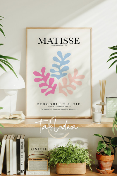 tablodea Pictură poster înrămată în stil boem Matisse, Pictură decorativă min...