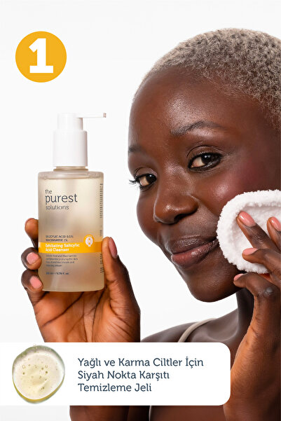 The Purest Solutions Sebum Dengeleyici Ve Uv Koruma Etkili Bakım Seti