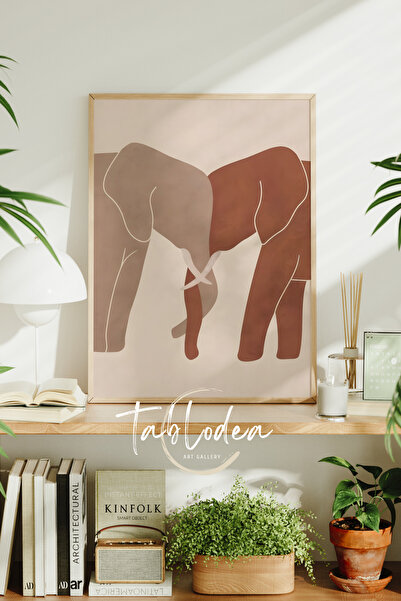 tablodea Tablou cu poster în stil boem, pictură decorativă minimalistă cu tem...