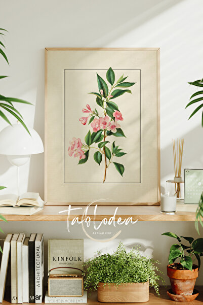 tablodea Tablou vintage cu coroana de mireasa si floare, tablou decorativ boe...