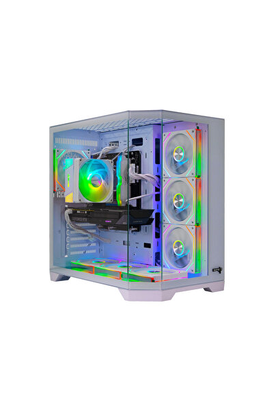 SPEARPC Gaming i5-14400F, RTX 5060 8GB Triple-Fan, 32GB DDR5, 1TB SSD, 600W, ARGB 7 Fans, Win 11 Pro