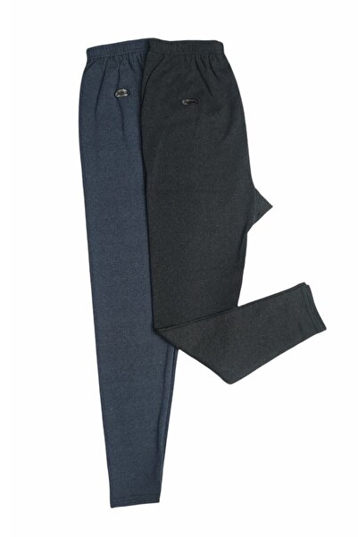 Buhara İç Giyim Χειμερινά εσώρουχα κολάν διχτυωτό ράστερ μικτό χρώμα 2 τεμαχίων