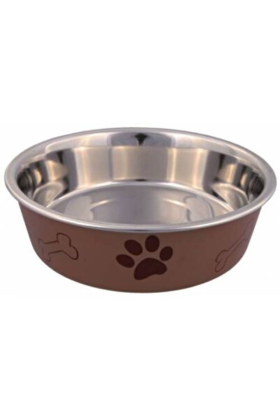 Trixie köpek paslanmaz mama ve su kabı 2,00l/ø21cm