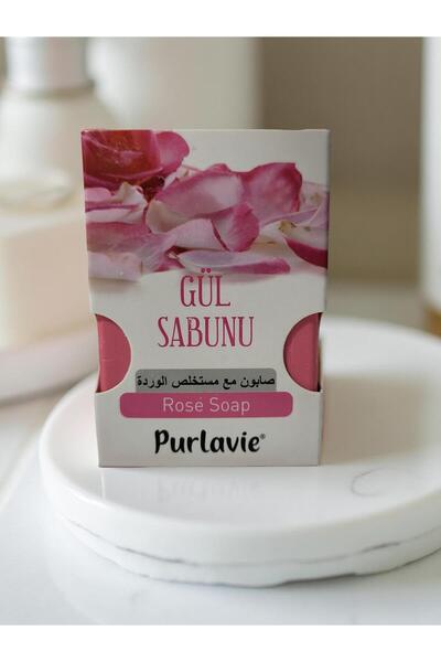 Purlavie أورهانجازي زيت زيتون صابون مصنع الورد 100 جرام