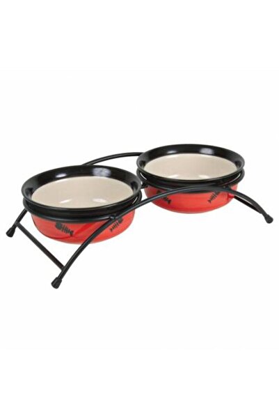 Trixie Set boluri cu apa pentru hrana ceramica pentru pisici 2×0,25lt