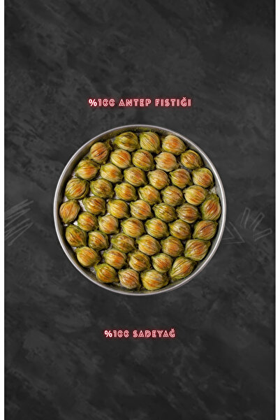 uzeller Antep Fıstıklı Sadeyağlı Kutulu 1 KG Midye baklava