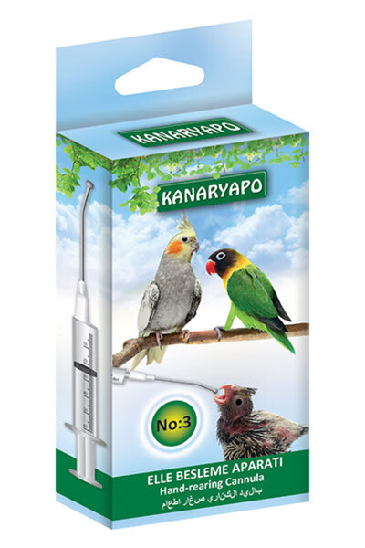 Kanaryapo Elle Besleme Mama Şırıngası No:3