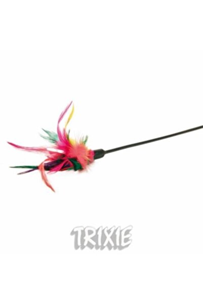Trixie kedi oyuncağı tüylü sopa 50 cm