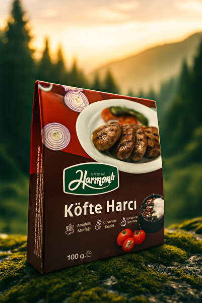 Harmanlı Baharat 100gr Kutu Ambalaj Köfte Harcı