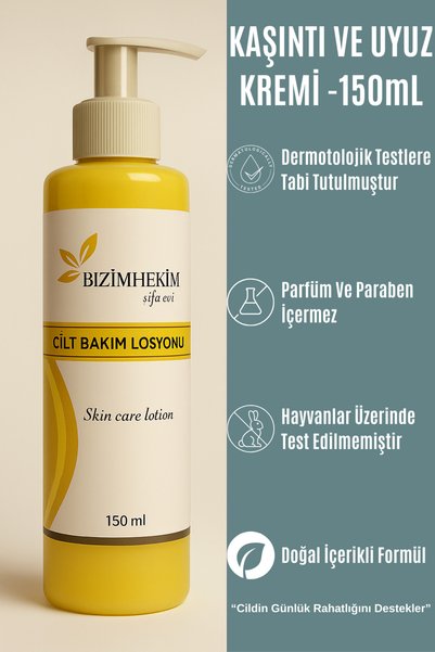 BİZİMHEKİM ŞİFA EVİ Skin Care Lotion 150 ml Repairing Cream Soap with Gift