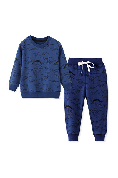 Kidohug Compleu baieti din bumbac, trening confortabil, 1-4 ani