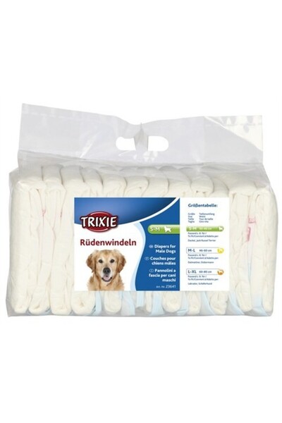 Trixie Erkek Köpek Pedi,S-M 30-46cm 12Adt