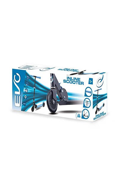 hak-iş oyuncak Evo Mavi Çocuk Scooter – Katlanabilir, Hafif ve Dayanıklı (5+ Yaş)