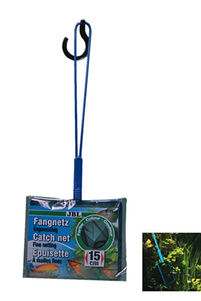 JBL Premium Balık Kepçesi 10 cm Siyah İnce