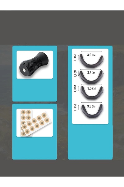 Transformacion Магнітна носова стрічка - 2-місячна спортивна носова стрічка - засіб для зменшення хропіння - 4 різні розміри