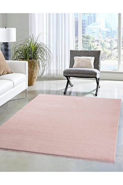 Jassrug Royal Püsküllü Kaymaz Taban Halı 160x220 Pudra