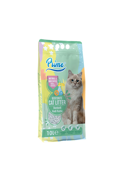 Prime İnce 10 Lt Bentonit Kedi Kumu
