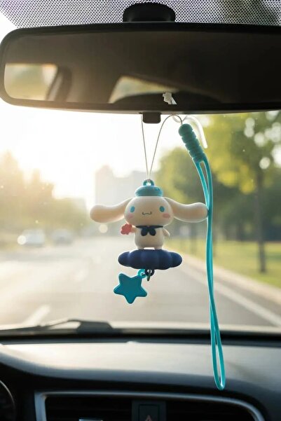 Miniso Sanrio Lisanslı Yaz Serisi Araba Süsü - Cinnamoroll