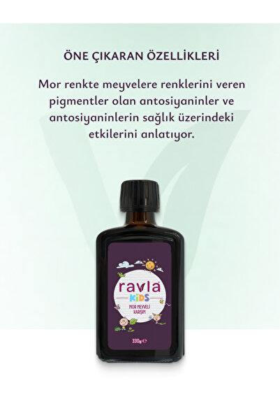 Ravla Mor Meyveli Karışım - 330g