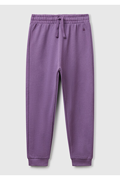 United Colors of Benetton Κοριτσίστικο Μωβ Φούτερ Benetton Logo