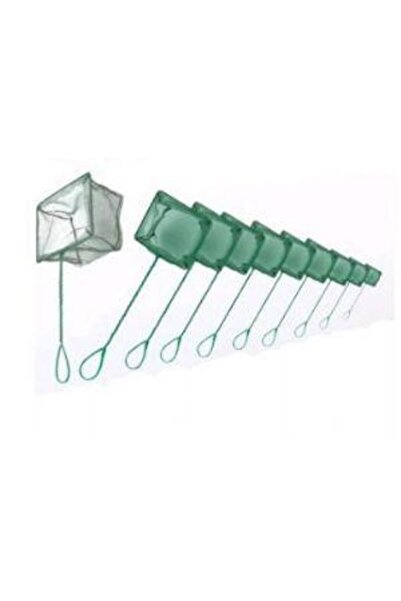 Liya Akvaryum Balık Kepçesi 3 inç 7.6x6.4 cm Sap Boyu : 24 cm