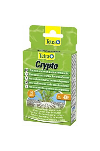 Tetra Crypto 10 tablet Bitki Taban Gübresi skt: 11/2027
