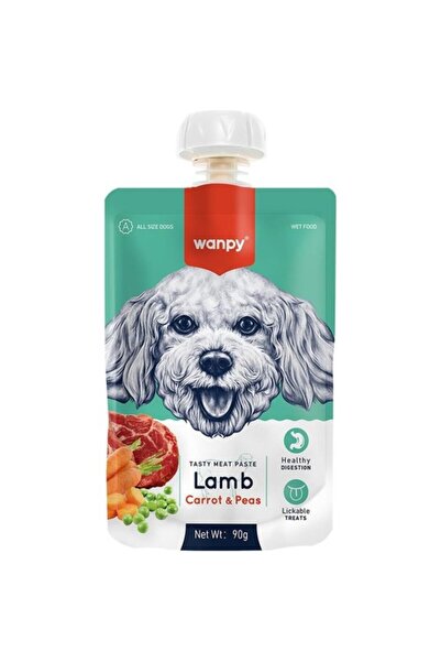 Wanpy Taze Kuzulu&Havuçlu Köpek Et Ezmesi 90Gr Skt:11/2025