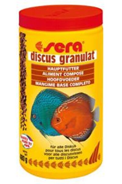 SERA Discus Granulat 1000 ml. Skt::10/2027 Orjinal Kutu