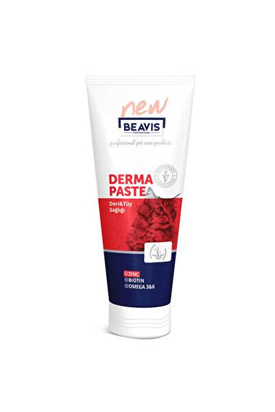 BEAVIS Derma Paste Kediler için Deri&Tüy Sağlığını Destekle Macun 85 ml Skt :...