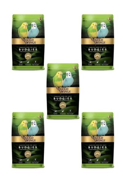 Gold Wings Premium Muhabbet Kuşu Yemi 1kg X 5 Paket