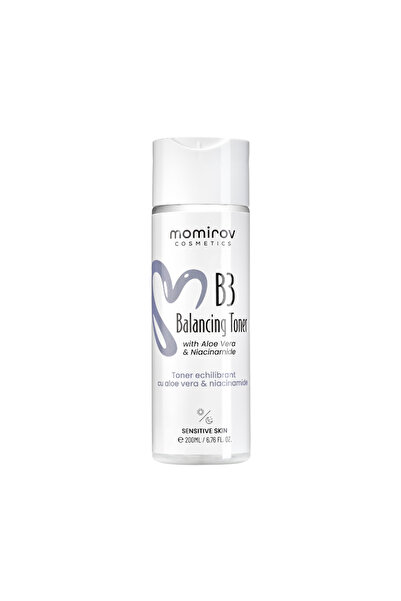 Momirov Cosmetics Loțiune tonică echilibrantă B3 cu Aloe Vera și Niacinamidă,...