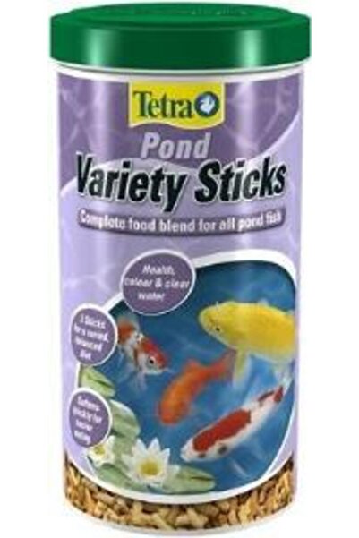 Tetra Pond Variety Sticks 1 LT Skt:05/2028 Orjinal Kutusunda