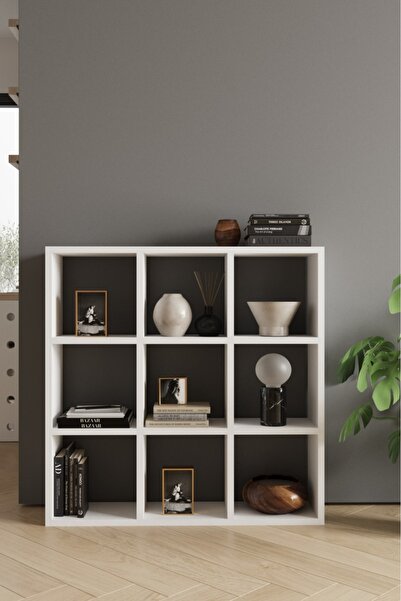 MEK OYA 9 RAFLI KARE KİTAPLIK