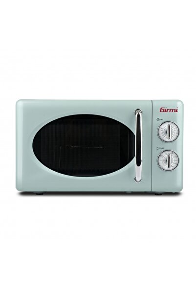 Girmi Microwave Oven Retro Vintage, 20L, 700W, Timer, Grill, Green