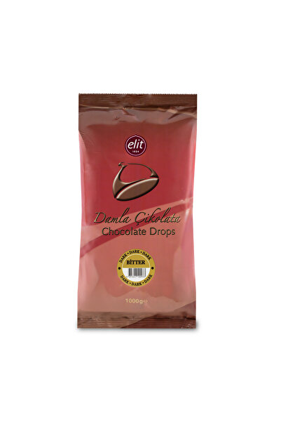 Elit Çikolata Bitter Damla Çikolata 1 Kg Glutensiz