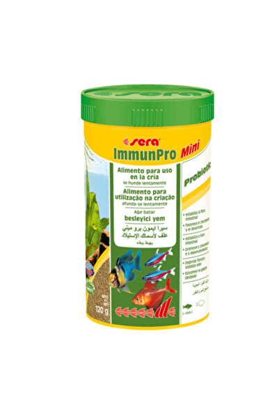 SERA immunPro Mini 250 ml Skt:10/2024 Orjinal Kutusunda Balık Yemi