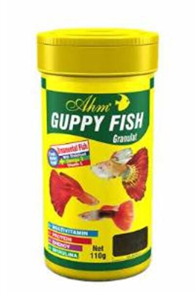 Genel Markalar Guppy Granul Food 100 Ml Balık Yemi
