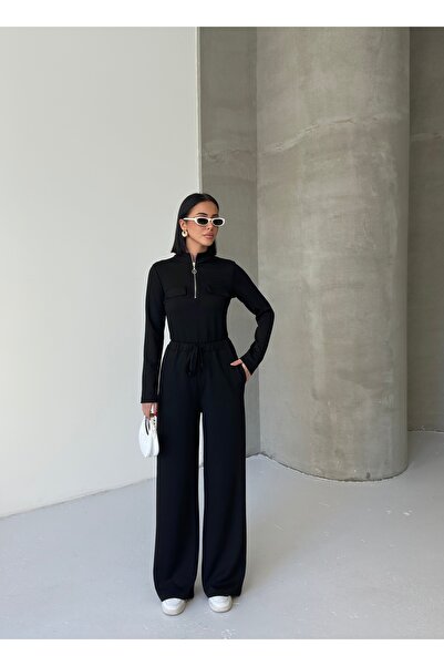 moda paketi ΣΕΤ ΠΑΝΤΕΛΟΝΙ MODAL FABRIC ΜΕ ΜΙΑ ΜΙΣΗ ΖΩΝΗ ΜΕ ΦΕΡΜΟΥΑΡ- ΒΑΜΒΑΚΙ