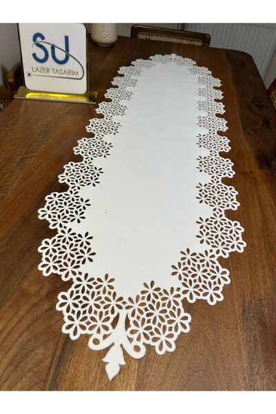 EHA LAZER Runner alb cu design elegant