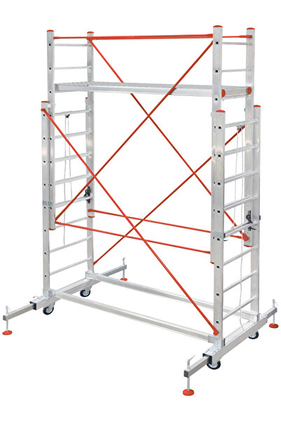 ELBE 2 Kademeli 6 Metre Alüminyum İskele ELBE