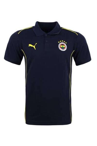 Fenerium Fenerbahçe Orijinal Lisanslı 2024/25 A Takım Polo Yaka Gri T-Shirt