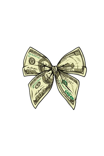 Çağlayan Reklam Papyon Dolar Oto, Motorsiklet, Kask, Laptop Sticker 16x16 Cm