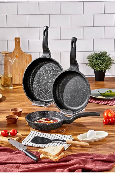 Cazoria Σετ Τριών Τηγανιών (20-24-28 εκ.)
