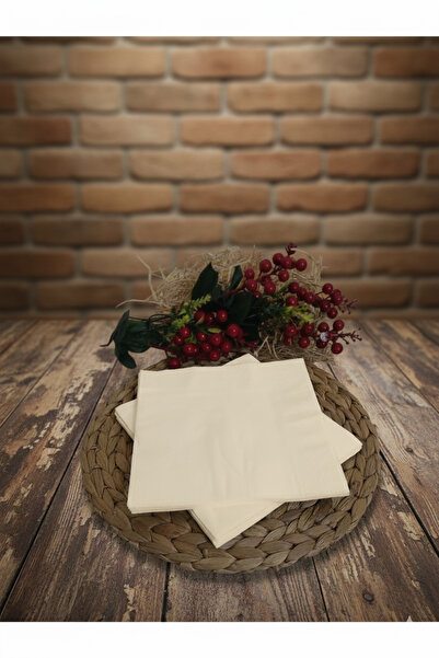 Deniz Party Store مناديل ورقية كريمية 20 قطعة